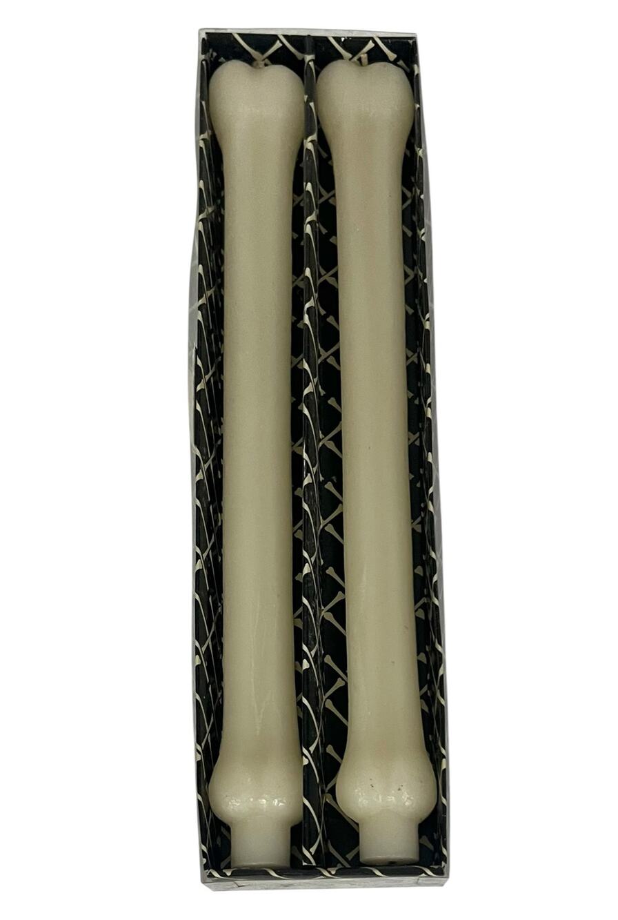 Bone Chilling Skeleton Halloween Taper Candles Two’s Company Novelty Spooky